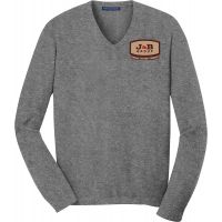 20-SW285, Small, Heather Grey, Chest, J&B Group.